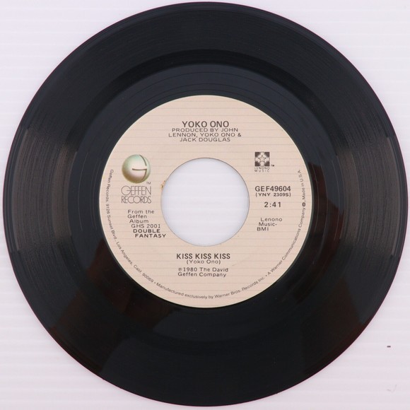 John Lennon, (Just Like) Starting Over / Kiss Kiss Kiss, 45 rpm 7" Single Record - Picture 5 of 7